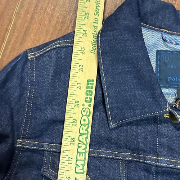 Patagonia Iron Clad Blue Denim Jacket Size Women's XL - Picture 3 of 5